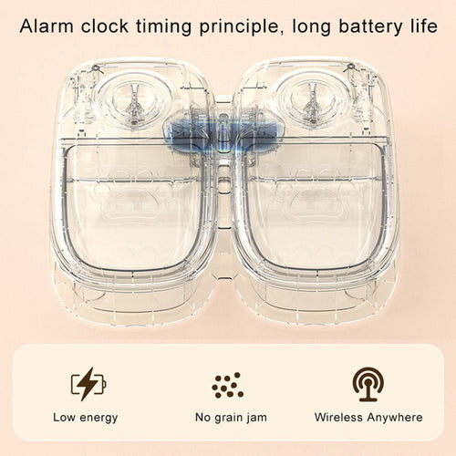 Automatic Pet Feeder Smart Food Dispenser For Cats Dogs Timer Stainless Steel Bowl Auto Dog Cat Pet Feeding Pets Supplies - Happy paws world