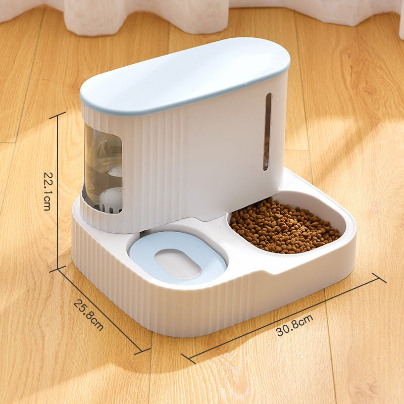 Cat Automatic Drinking Fountain Feeder Integrated Water Feeder Pet Supplies - Happy paws world