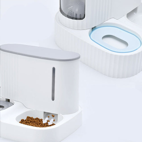 Cat Automatic Drinking Fountain Feeder Integrated Water Feeder Pet Supplies - Happy paws world