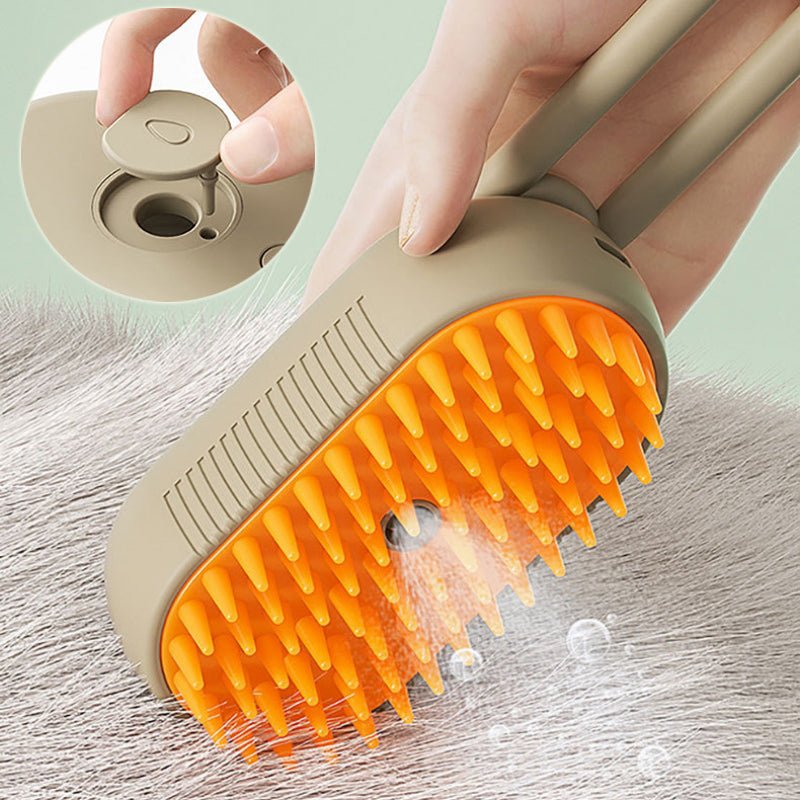 Cat Steam Brush Steamy Dog Brush 3 In 1 Electric Spray Cat Hair Brushes For Massage Pet Grooming Comb Hair Removal Combs Pet Products - Happy paws world