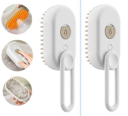 Cat Steam Brush Steamy Dog Brush 3 In 1 Electric Spray Cat Hair Brushes For Massage Pet Grooming Comb Hair Removal Combs Pet Products - Happy paws world