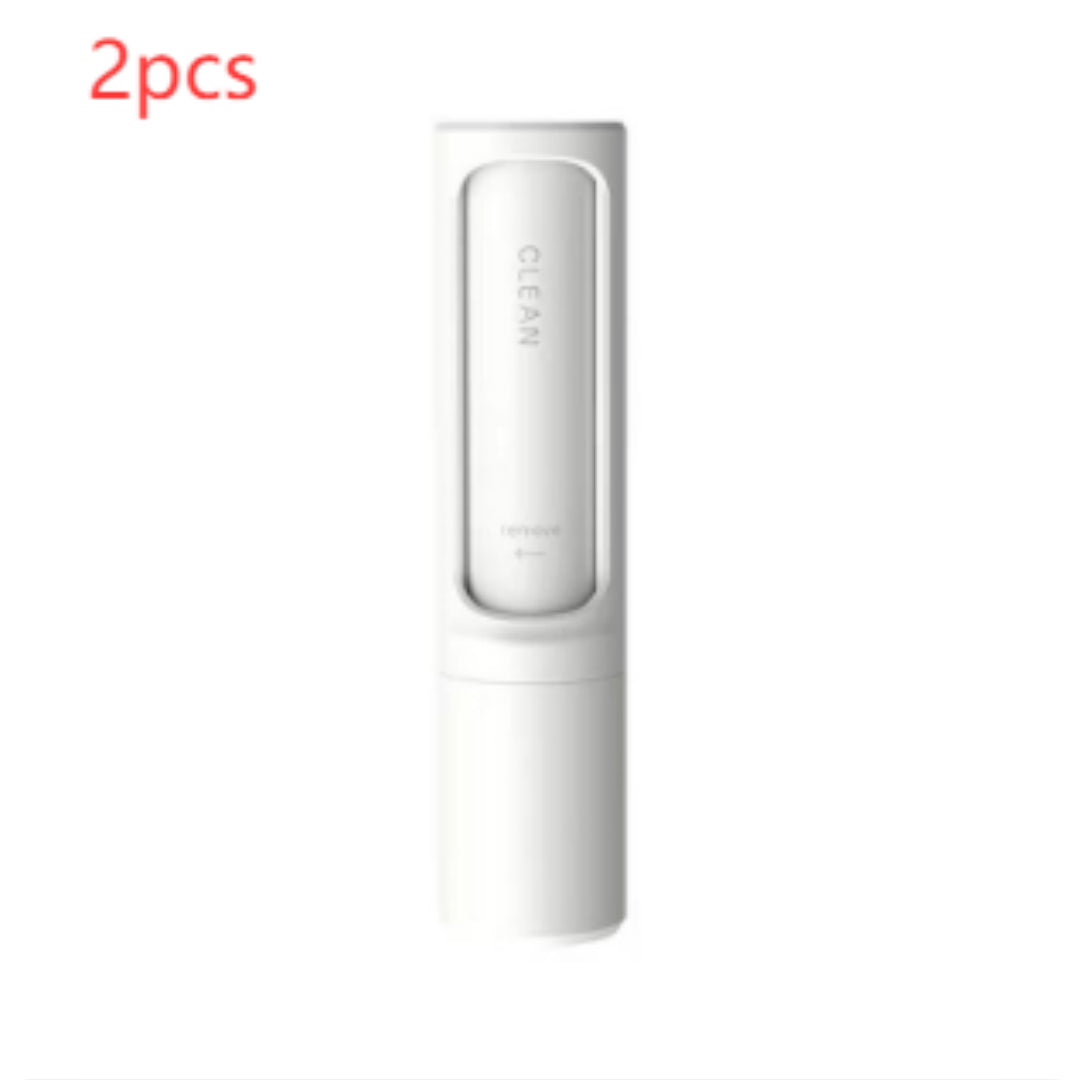 2-1 Reusable Pet Hair Remover Brush Lint Roller Portable Effective Self Cleaning Tool for Cat Dog Fur Hair Dust Removal Brush 2-1 Reusable Pet Hair Remover Brush Lint Rolle