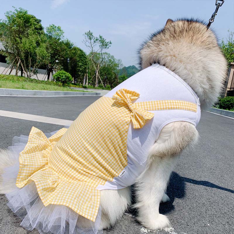 Dog Clothes Princess Dog Costume Labrador Golden Retriever Big Dog Clothes - Happy paws world