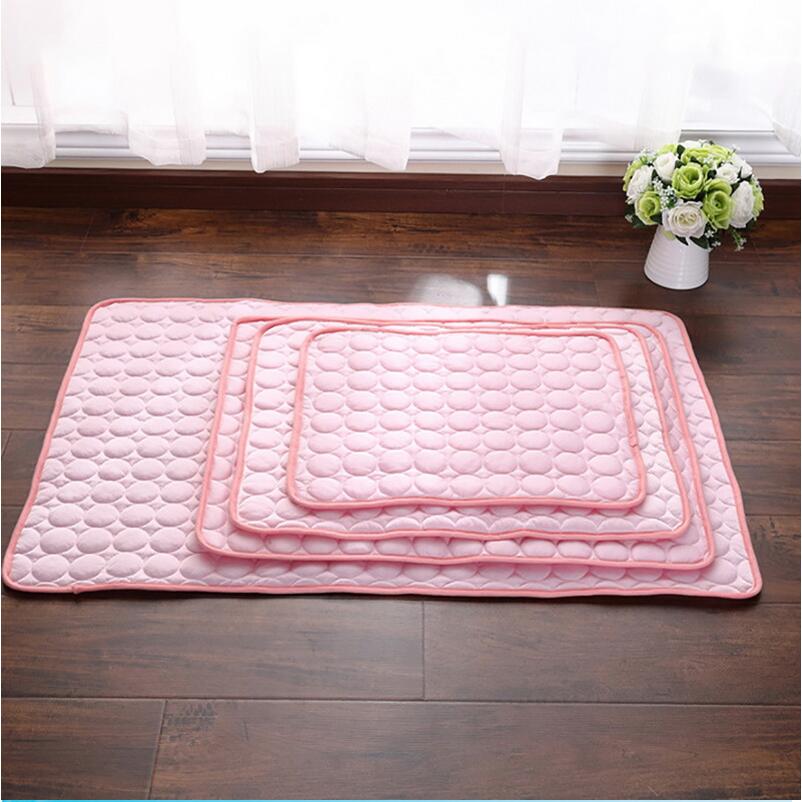 Pet Dog Cat Ice Silk Cold Nest Pad For Cooling In Summer - Happy paws world