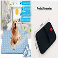 Pet Dog Cat Ice Silk Cold Nest Pad For Cooling In Summer - Happy paws world
