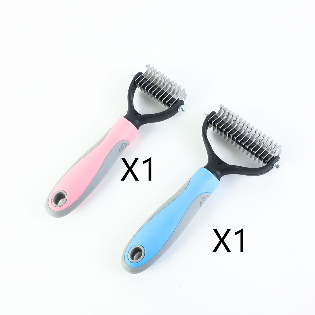 👉 Premium Stainless Steel Open Knot Pet Grooming Comb - Happy paws world