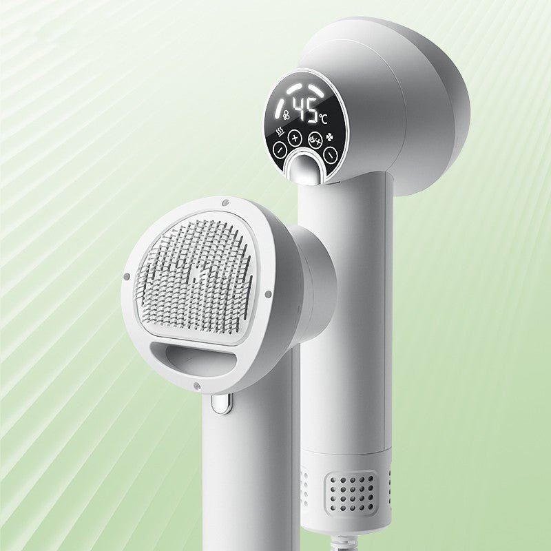 Smart Pet Hair Dryer Dog Golden Retriever Cat Grooming Hairdressing Blow & Comb Silent No Harm Pet Cleaning Supplies Pet Products - Happy paws world