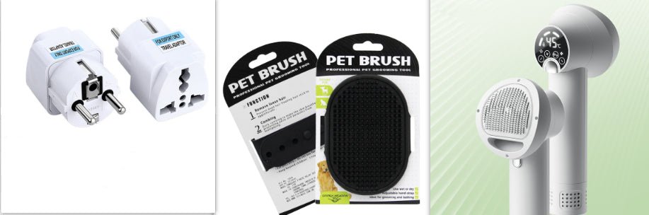 Smart Pet Hair Dryer Dog Golden Retriever Cat Grooming Hairdressing Blow & Comb Silent No Harm Pet Cleaning Supplies Pet Products - Happy paws world