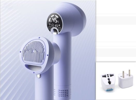 Smart Pet Hair Dryer Dog Golden Retriever Cat Grooming Hairdressing Blow & Comb Silent No Harm Pet Cleaning Supplies Pet Products - Happy paws world